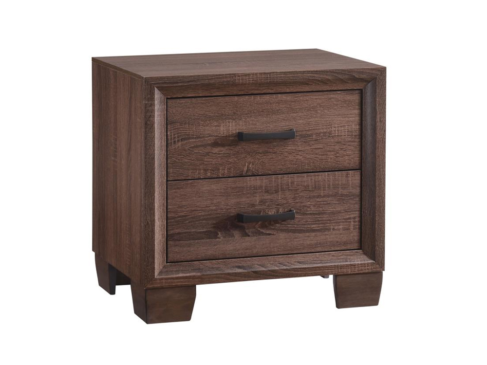 Natural Oak Bedroom Furniture Set - Inhabitr Furniture Rental