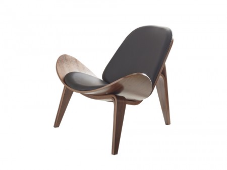 Walnut Accent Chair