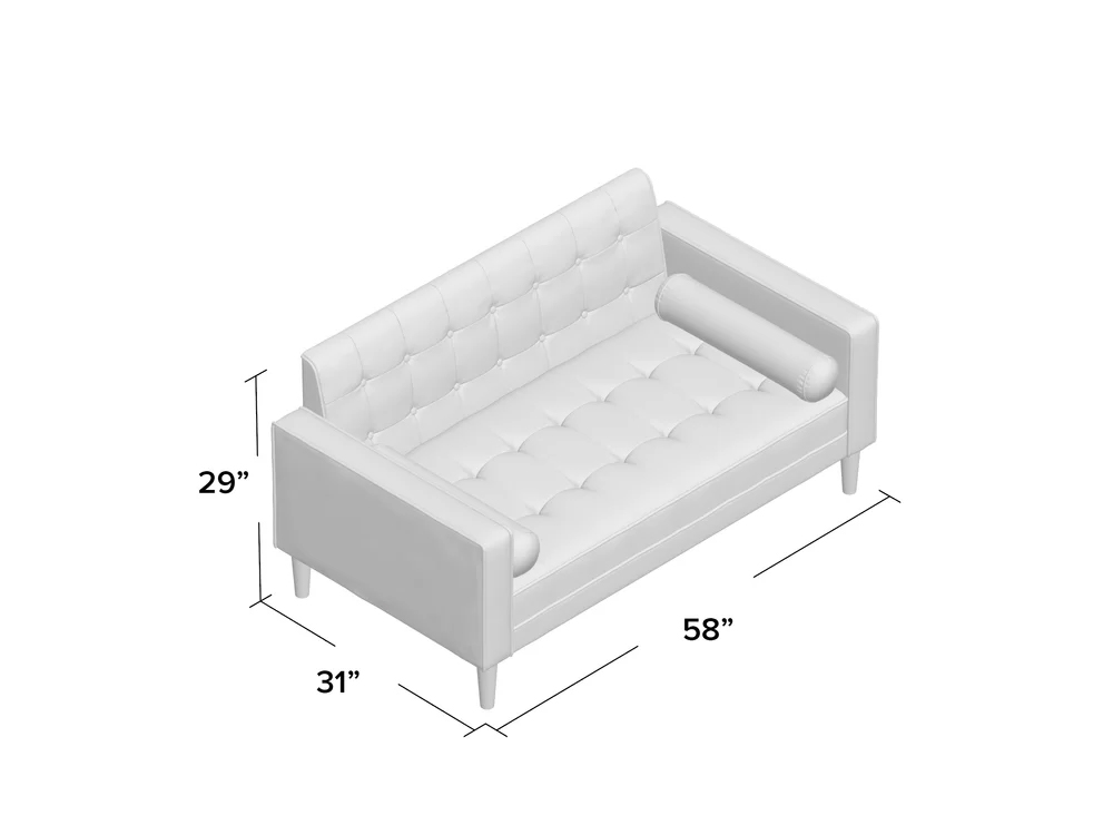 Jena Sofa Inhabitr Furniture Rental