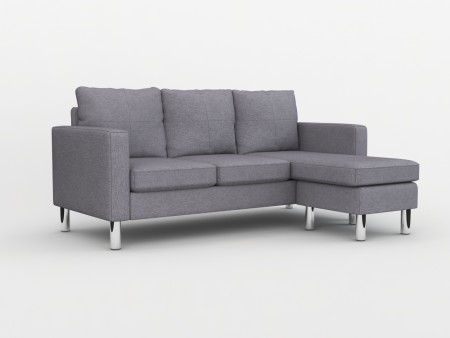 Small Space Modern Troy Sectional Sofa 1