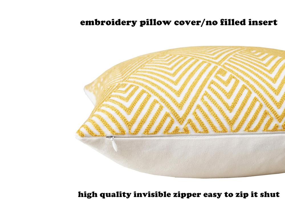 Golden Pillow Cover 2