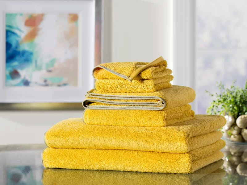 6 Piece Quick Dry Towel Set 1