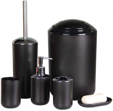 Inhabitr Basic Bath Accessory Set
