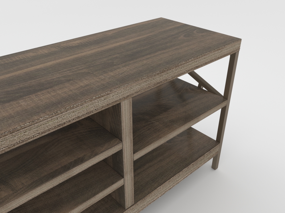 Milton TV Stand Inhabitr Furniture Rental Inhabitr