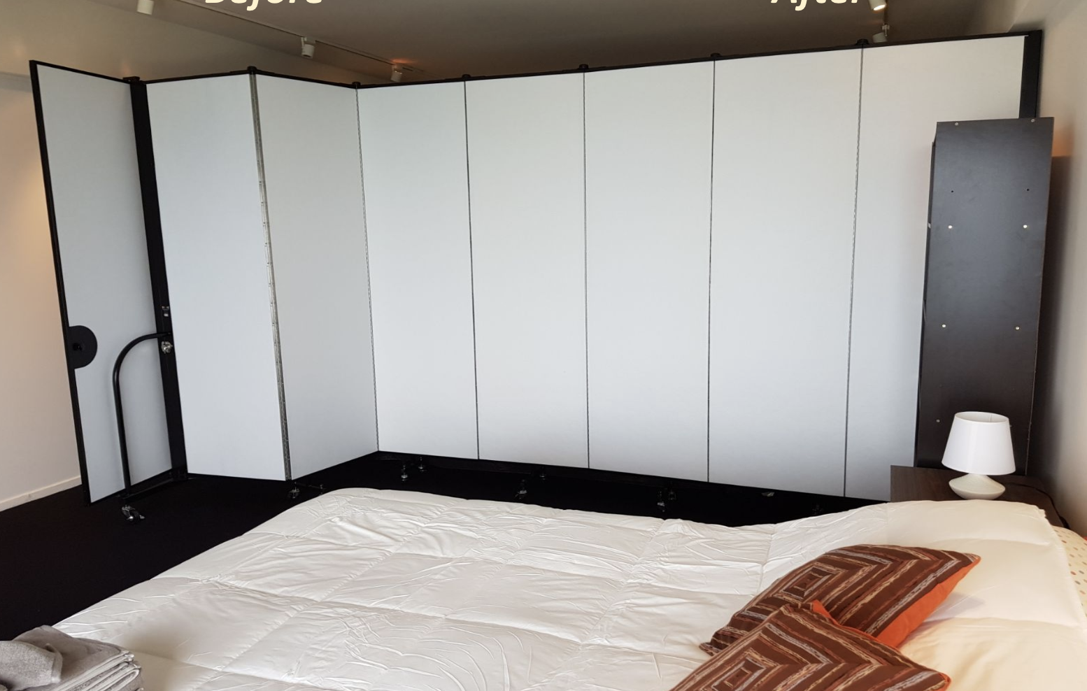 Partition | Inhabitr Furniture Rental | Inhabitr