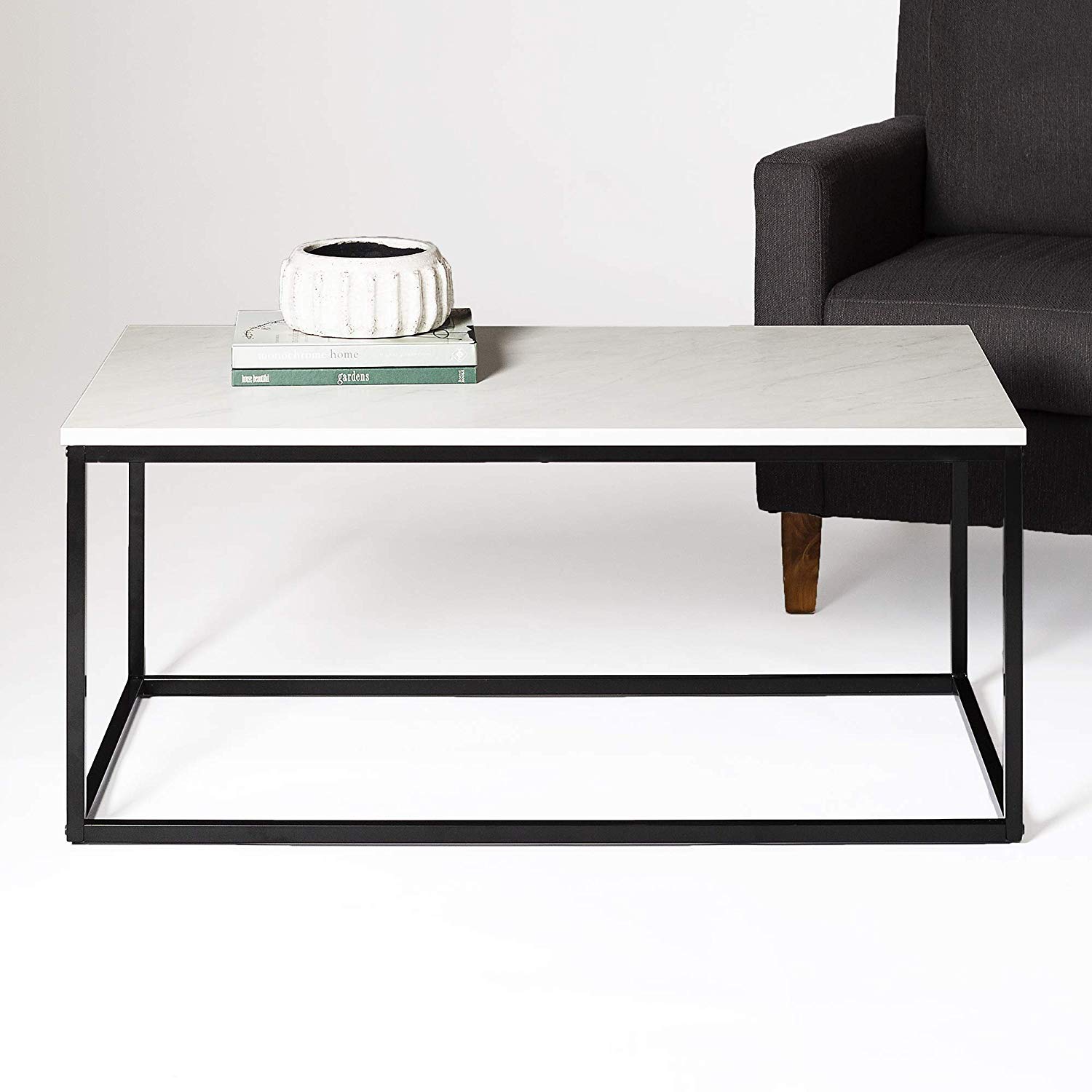 Marble II Coffee Table Inhabitr Furniture Rental Inhabitr