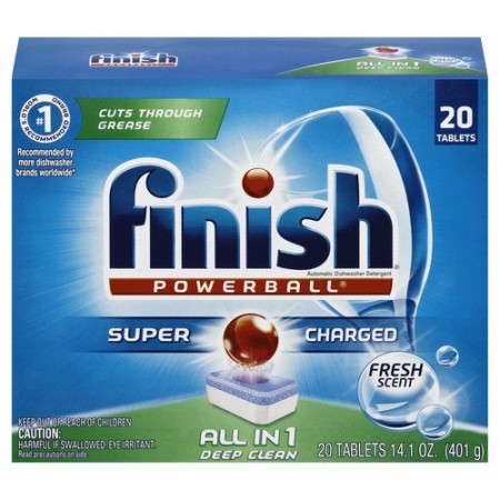 Finish Automatic Dishwasher Tabs