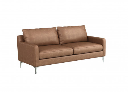 Medici Leather Sleeper Sofa with USB & Mattress