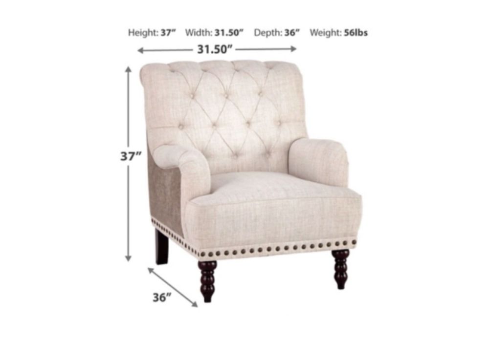 Brittany II Accent Chair Inhabitr Furniture Rental Inhabitr