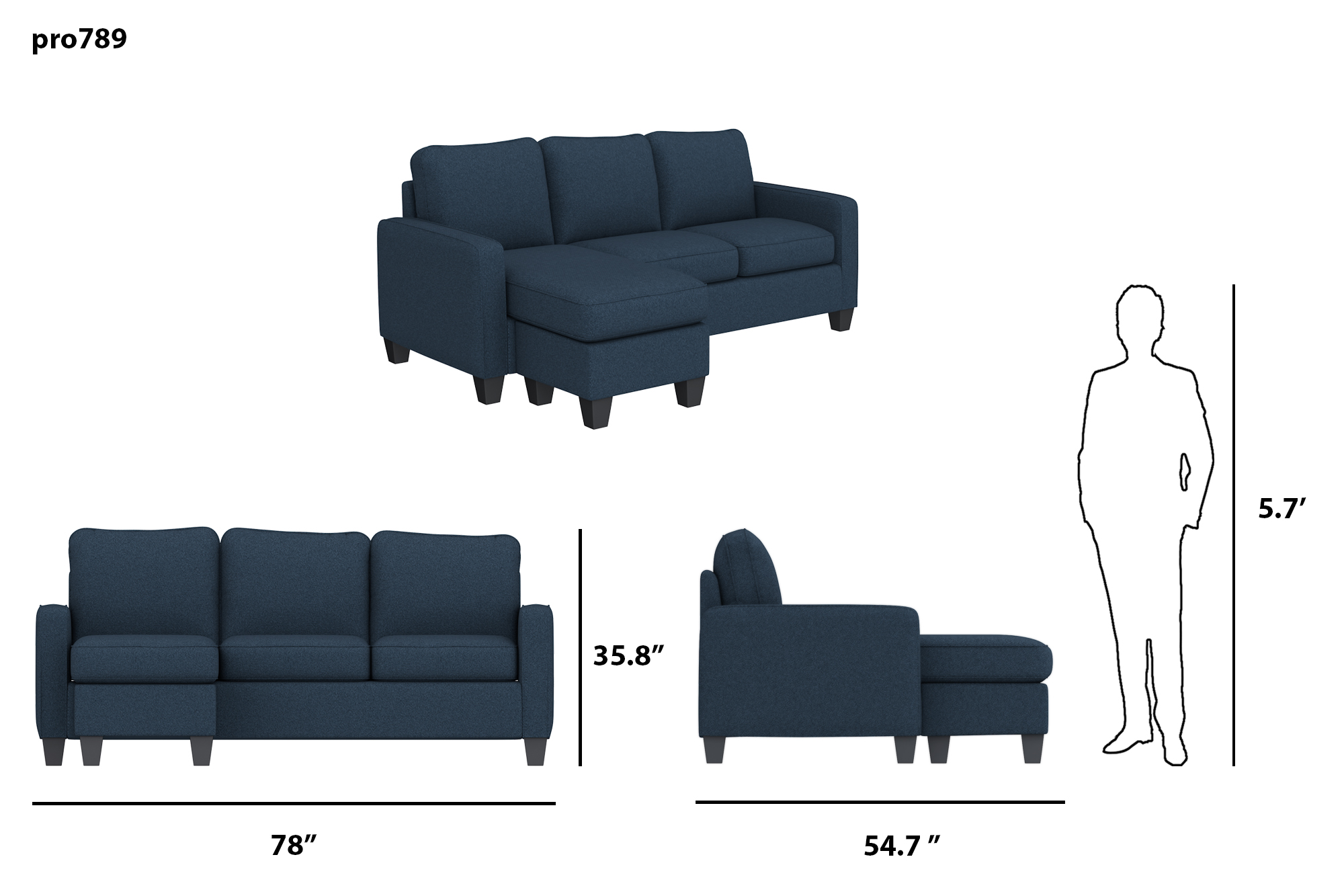 Capitol Sectional Sofa 2